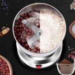 RONXS Mini Mixer Grinder Small Size - Grinder Machine for Home, Mini Grinder for Spices, Masala, Chutney - Electric Portable Nima Mixer with Stainless Steel Blades (Nima Grinder, Medium)[AA1098] - Image 2