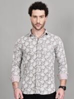 Majestic Man Printed Pure Cotton Slim Fit Casual Shirt[AA1100/139] - Image 2