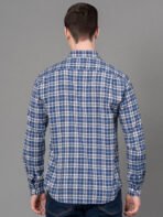 Red Tape Tartan Checked Button-Down Collar Casual Shirt[AA1098] - Image 2