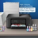 Brother Ink Tank DCP-T730DW (New Launch) WIFI Auto Duplex Color Multifunction Printer (Print Scan Copy), ADF, Print Upto 15K Pages Black & 5K in Color Each for(CMY), Extra Black Ink, Free Installation[AA1100/164] - Image 4