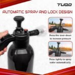 TUQO MS50 Portable Foam Sprayer | Hand Powered | Professional Series | Heavy Pressure | 3 Nozzles & Pressure Release Lever | Ideal for Car, Bike Wash & Liquid Spray Applications[AA1098] - Image 2