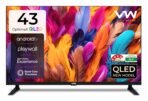 VW 109 cm (43 inches) OptimaX Series Full HD Smart QLED Android TV VW43AQ1