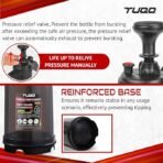 TUQO MS50 Portable Foam Sprayer | Hand Powered | Professional Series | Heavy Pressure | 3 Nozzles & Pressure Release Lever | Ideal for Car, Bike Wash & Liquid Spray Applications[AA1098] - Image 3