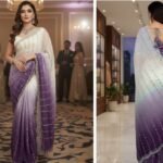 Riddhi Textile Hub Embellished Sequinned Satin Heavy Work Leheriya Saree[aa1098]