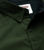 Men Olive Green Cotton Casual Shirt[AA1102/332] - Image 3