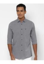 Men Grey Slim Fit Casual Shirt[AA1100/177]