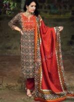 WOMEN LATEST AND FASHIONABLE RAYON KURTA PANT SET WITH DUPATTA[AA1100/184] - Image 2