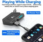 FROH Bluetooth Gaming Keyboard Mouse Convertor For Smartphone 5 in 1 Mobile Game Combo Set Designed for Gaming (Black)(AA1103/194) - Image 5