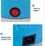 LUDDITE Electric Hot Pot Mini, 1.5 Liter Electric Pressure Cooker, Food Steamer, Egg Cooker, Egg Boiler (1.5 L, Pink)[aa1098] - Image 2