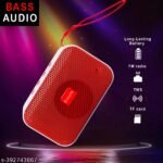 Mega Bass MINI Portable Wireless Bluetooth Premium Speaker 5 W Portable Bluetooth Party Speaker [AA1096/170]