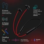 OnePlus Bullets Z2 Bluetooth Wireless Bluetooth & Wired Headset (Black, True Wireless) [AA1096/168]