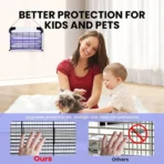 Mosquito Lamp Electric Shock Insect Killer Powerful Bug Zapper Commercial Electric Insect Killer Indoor, Outdoor (Suction Trap)[AA1100/190] - Image 3