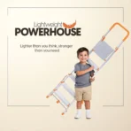 6 Steps Anti Slip Shoes Aluminium Ladder (With Platform) [AA1098] - Image 2