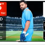 TCL T6C 108 cm (43 inch) QLED Ultra HD (4K) Smart Google TV 2025 Edition with HDR10+ | Dolby Vision- Atmos| HVA Panel| Slim & Uni body Design (43T6C)[AA1098]