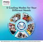 MarQ by Flipkart Visit store 2025 Model 1 Ton 3 Star Split Inverter 5-in-1 Convertible with Turbo Cool Technology AC (103IPG25WQV2, White)[AA1098] - Image 5