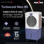 Kenstar Visit store 45 L Room/Personal Air Cooler 5 BEE Star Rated (White & Blue, TURBOCOOL NEO HC 45)[AA1097/120] - Image 2