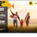 realme TechLife 80 cm (32 inch) QLED HD Ready Smart Google TV with 5.0 OS, Dolby Audio, and Downfiring speaker [AA1098]