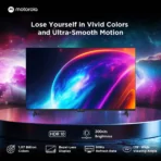 MOTOROLA 80 cm (32 inch) QLED HD Ready Smart Google TV 2025 Edition with 5.0 OS, 40 W speaker, and Dolby Audio (32HDGQMVSAQ)[AA1098] - Image 4