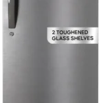 Haier Visit store 190 L Direct Cool Single Door 4 Star Refrigerator  with Toughned Glass ShelfLarge Vegetable Box (DAZZLE STEEL, HED-204DS-P)Haier Visit store 190 L Direct Cool Single Door 4 Star Refrigerator  with Toughned Glass ShelfLarge Vegetable Box (DAZZLE STEEL, HED-204DS-P)[AA1098]