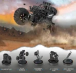 CADDLE & TOES Remote Controlled Rock Crawler RC Monster Truck, 4 Wheel Drive, 1:18 Scale (Black)[aa1098] - Image 3