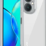 ROSALINE Back Cover for Vivo Y27 (Grey, Transparent, Camera Bump Protector, Pack of: 1)[AA1098]