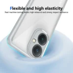 ROSALINE Back Cover for Vivo Y27 (Grey, Transparent, Camera Bump Protector, Pack of: 1)[AA1098] - Image 4