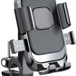 MORTER XY-088 Bike Mobile Holder with Alloy Body, One Click Lock, Shockproof Bike Mobile Holder (Black)[aa1098]