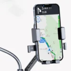 adjustable anti shake cycle & bike mobile stand for all mobile waterproof Bike Mobile Holder (Black) [AA1102/316] - Image 2