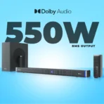 ZEBRONICS ZEB-Juke bar 9530WS Pro Dolby 5.1 550 W Bluetooth Soundbar (Black, 5.1 Channel)(AA1103/203) - Image 4