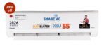 Panasonic 1.5 Ton 5 Star,New Star rated, Premium WiFi Inverter Smart Split AC (DustBuster Tech, Matter Enabled, AI, Higher Airflow, Copper Cond., 8in1 Convertible,4-Way,PM0.1 Filter,CS/CU-NU18BKY5WX,White)